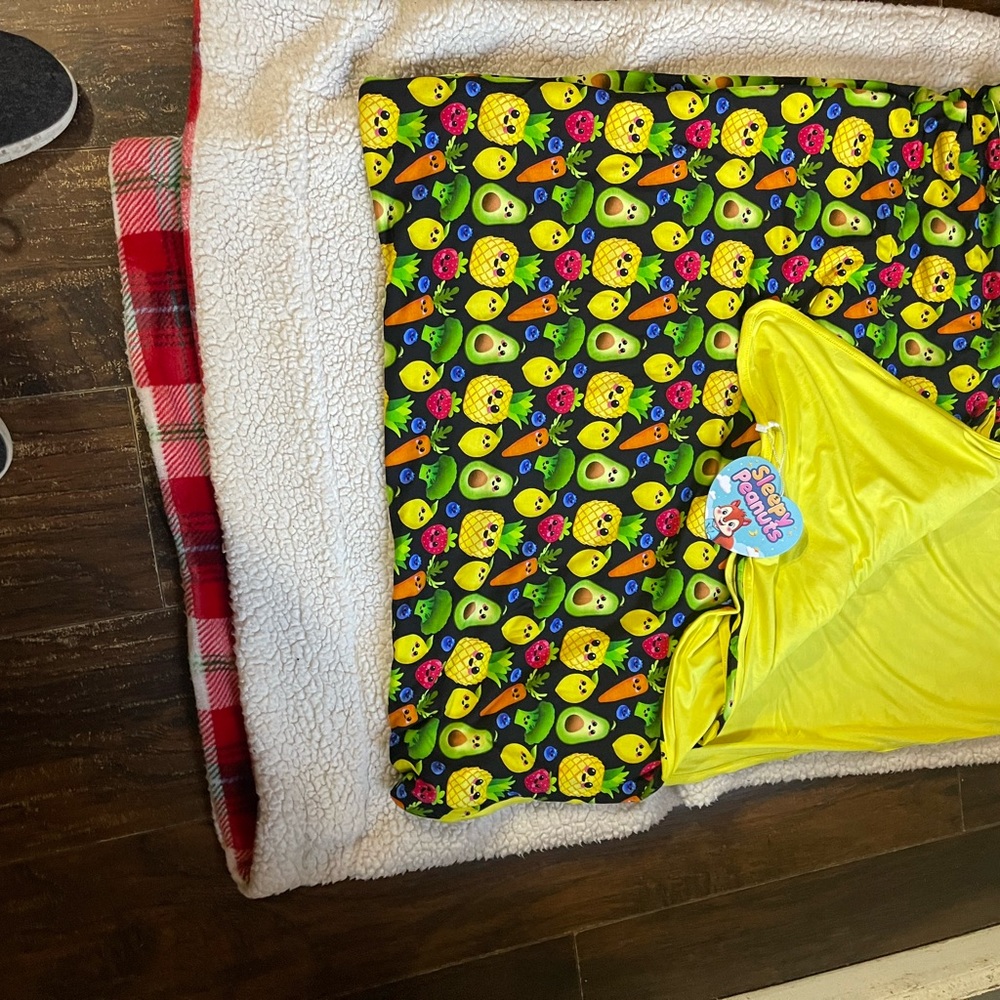 Yellow Emoji Fleece Blanket